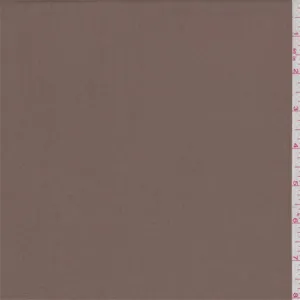 2 YD PC-Mustang Brown Sueded Charmeuse Fabric