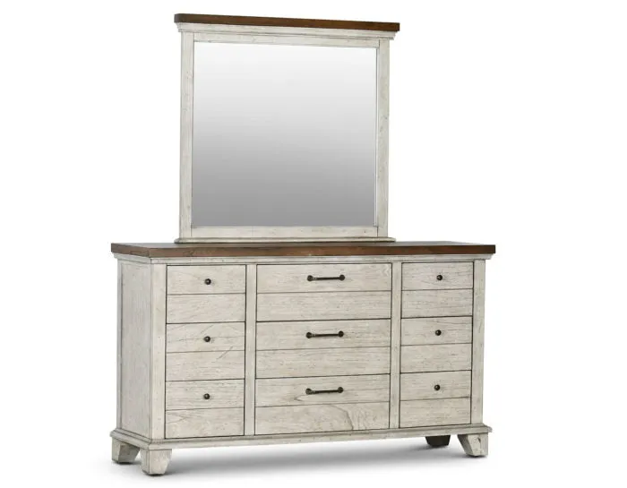 Bear Creek Dresser and Mirror