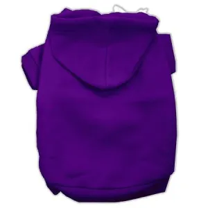 Blank Hoodies Purple Size L (14)