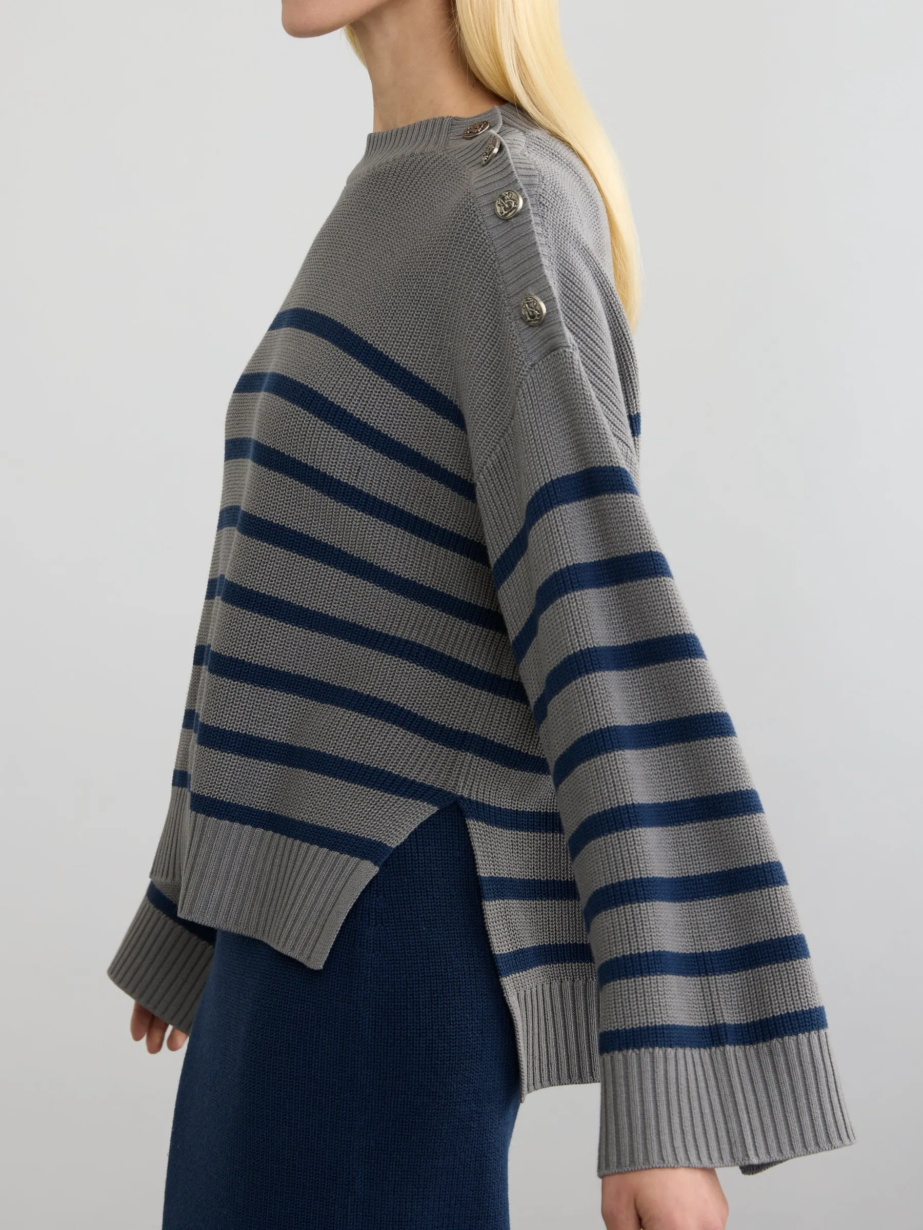 BRETON COTTON PULLOVER