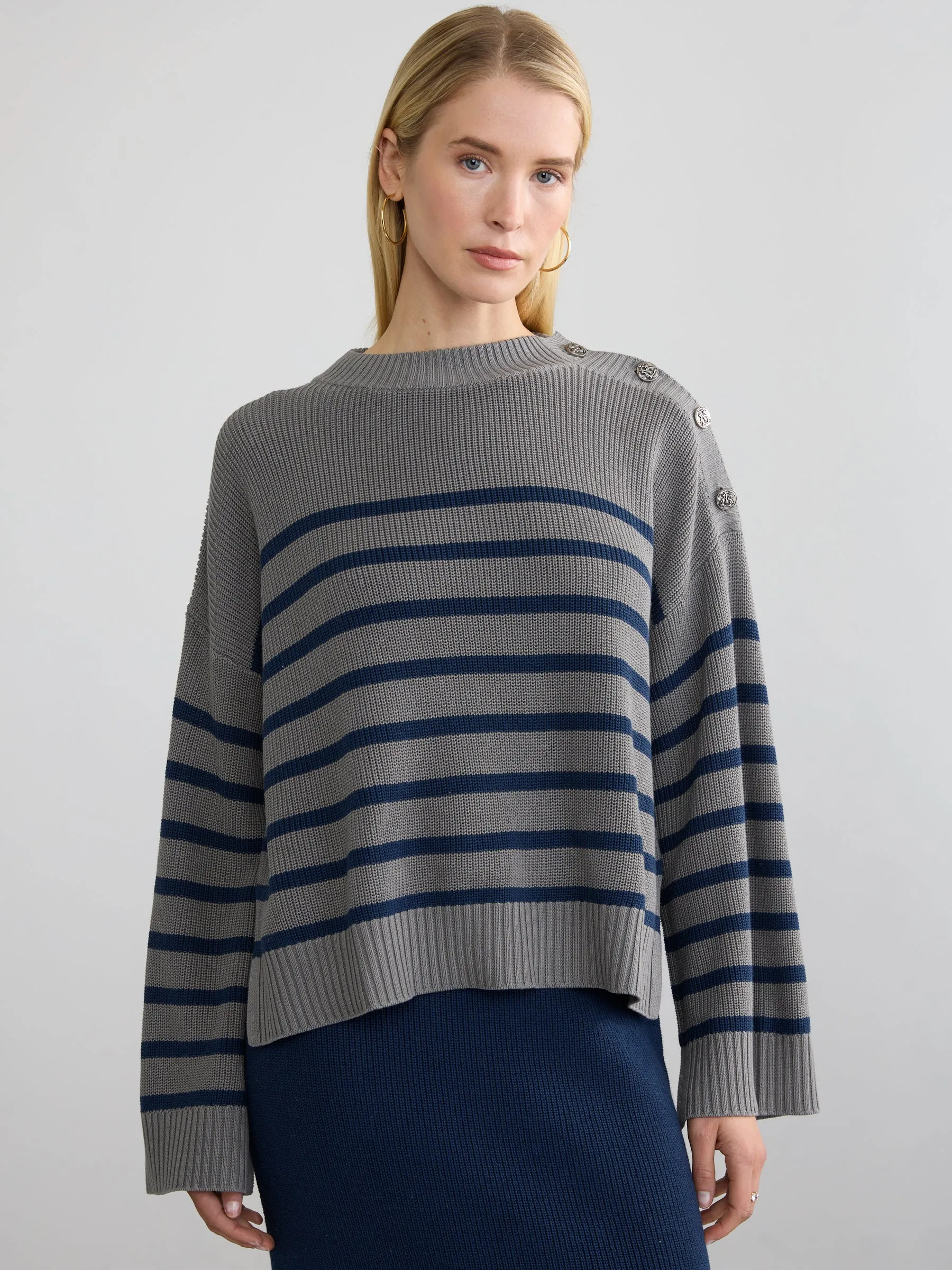 BRETON COTTON PULLOVER