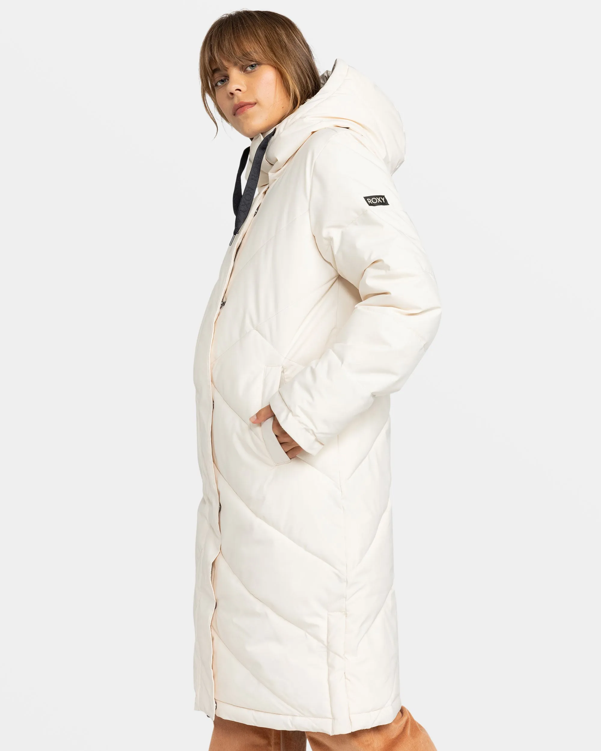 Ellie Insulated Snow Jacket - Buttercream