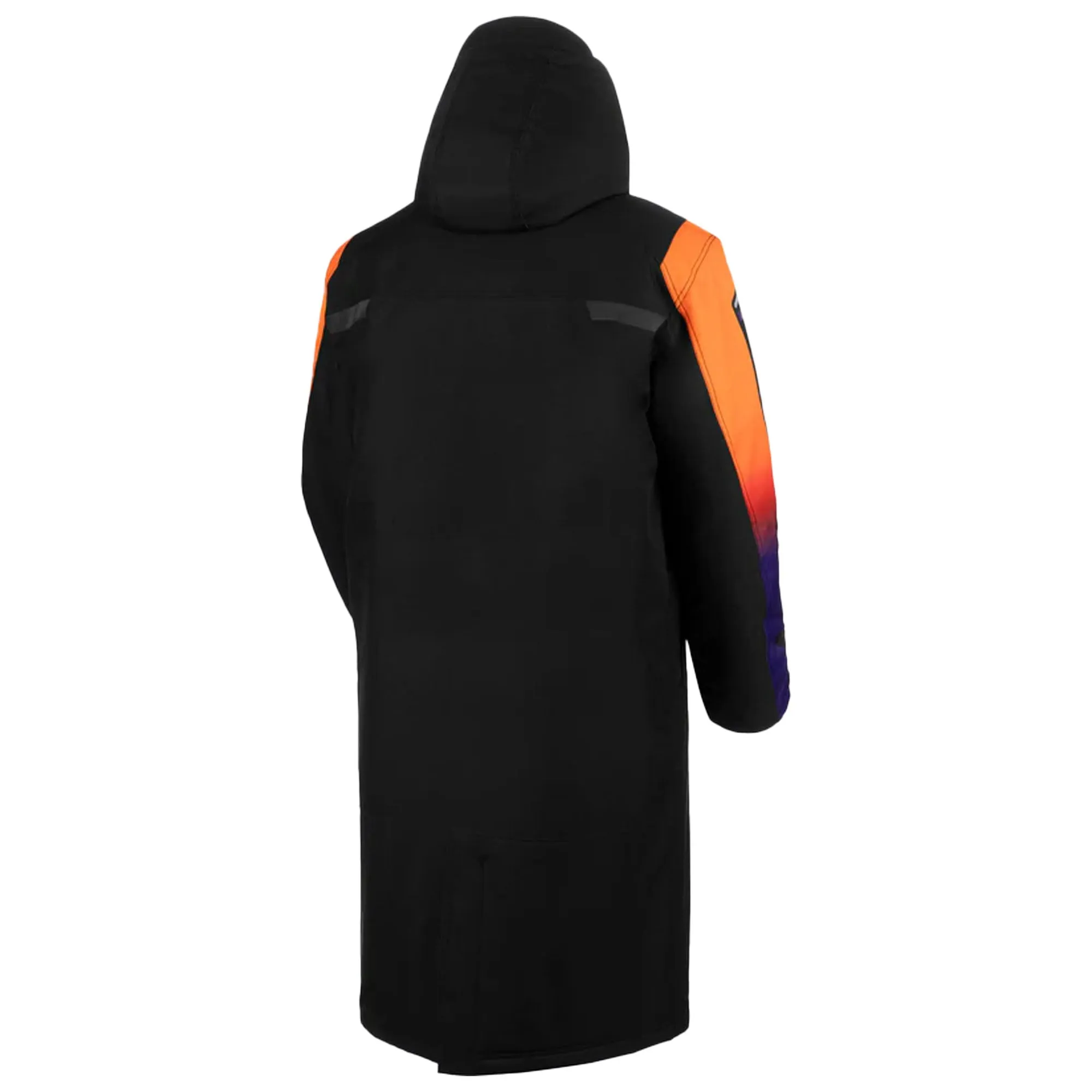 FXR Mens Warm-Up Coat Snowmobile Jacket Black/Orange/Purple