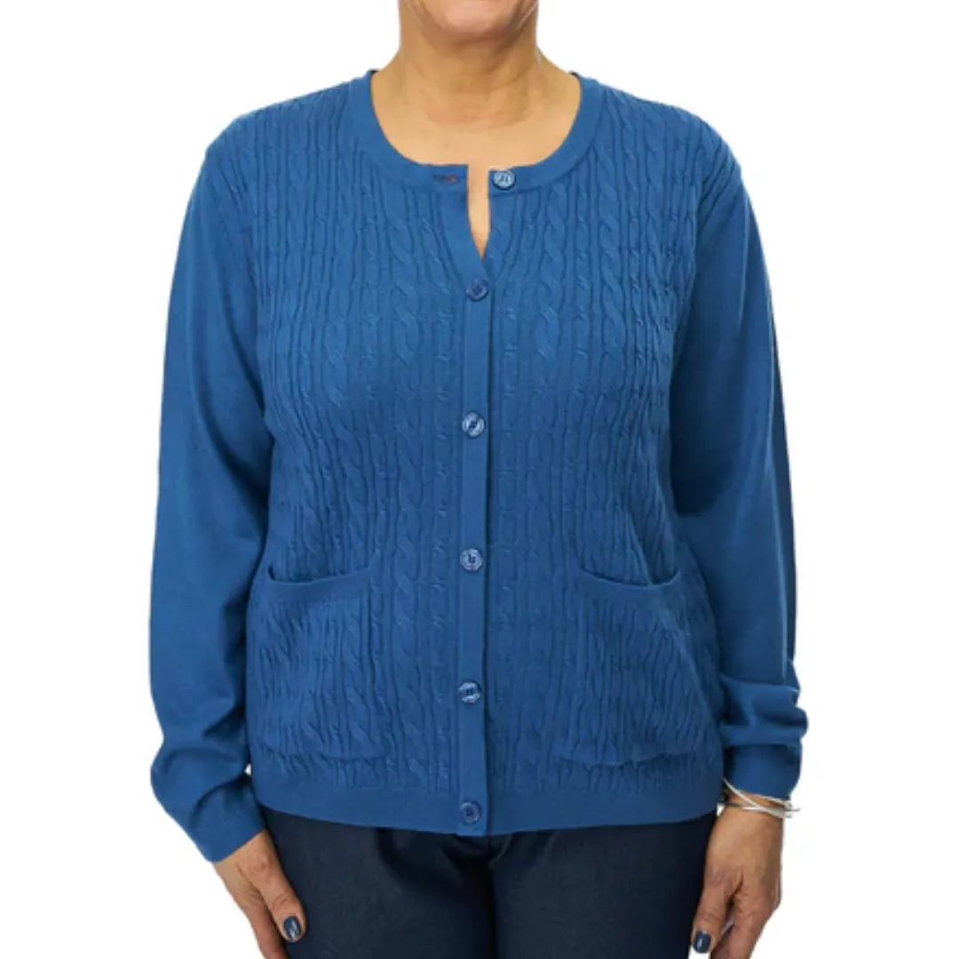 Gillian Adaptive Cardigan - Blue