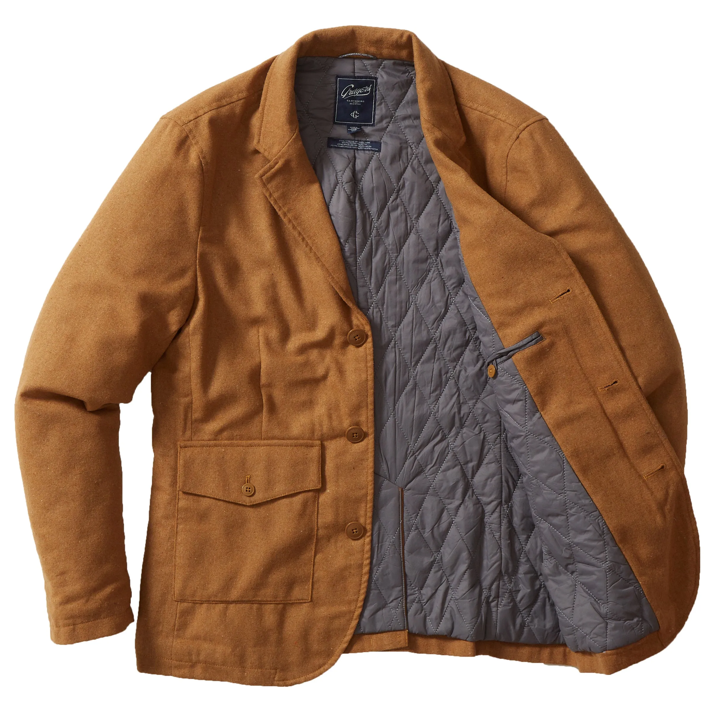 Holden Wool Hunting Blazer - Biscuit