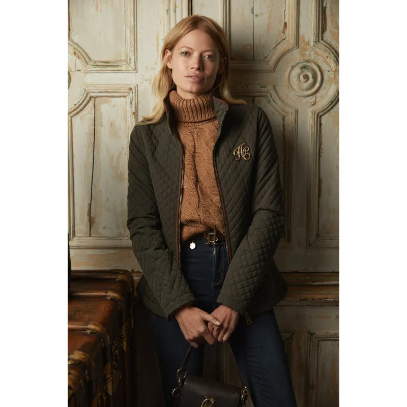 Holland Cooper Cambridge Ladies Jacket - Dark Olive