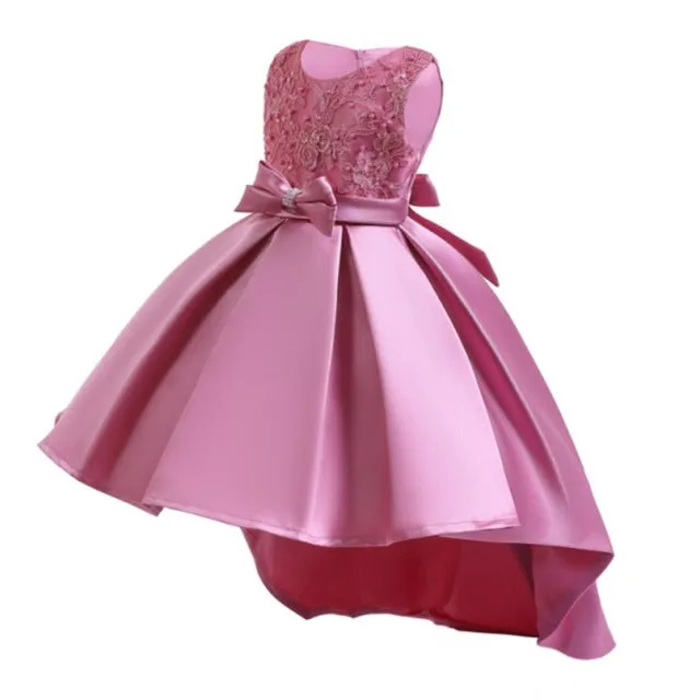 Little Girls Beading Birthday Prom Party Dresses