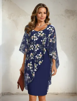 Marguerite - Floral Dress with Tummy Coverage