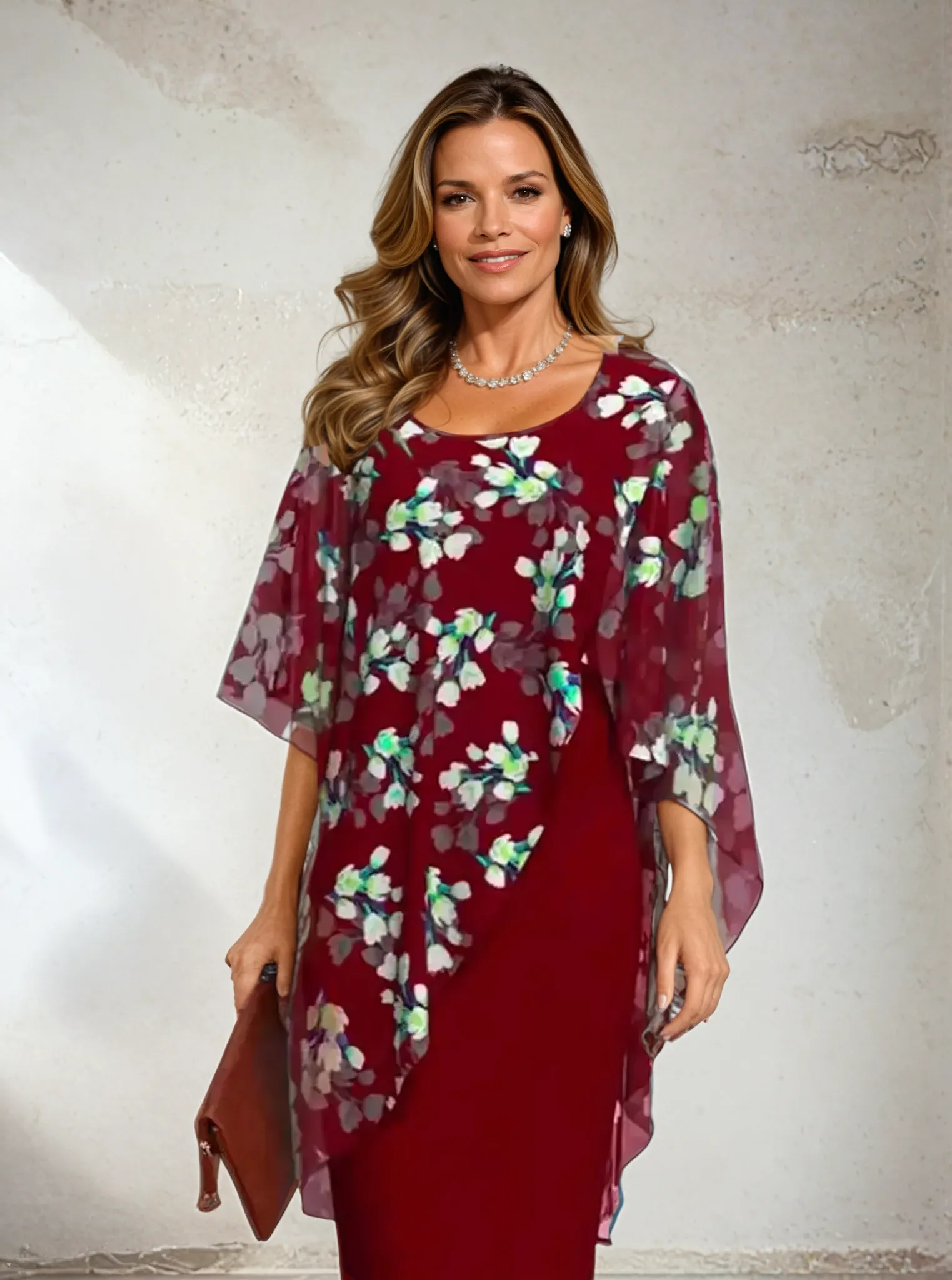 Marguerite - Floral Dress with Tummy Coverage