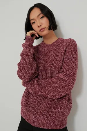 Marled Dusty Rose Ryan Heavy Sweater