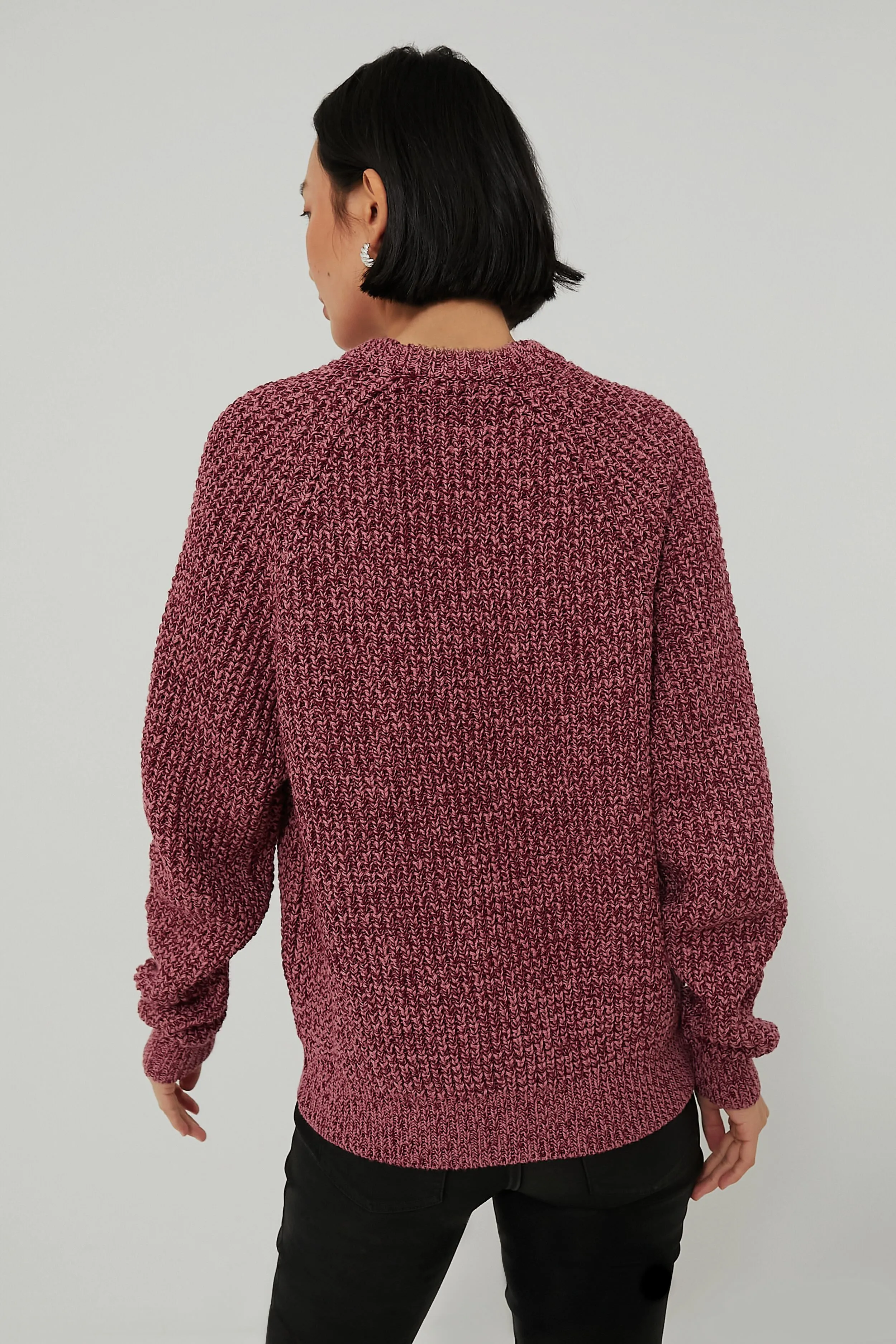 Marled Dusty Rose Ryan Heavy Sweater