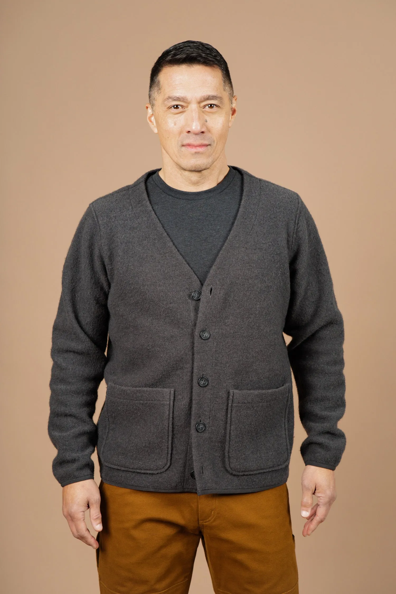 Mateo Cardigan / Charcoal