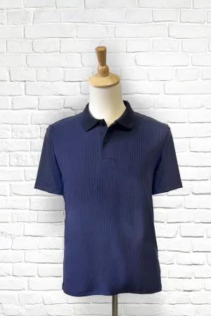 Men's Short Sleeve Adaptive Polo - Navy