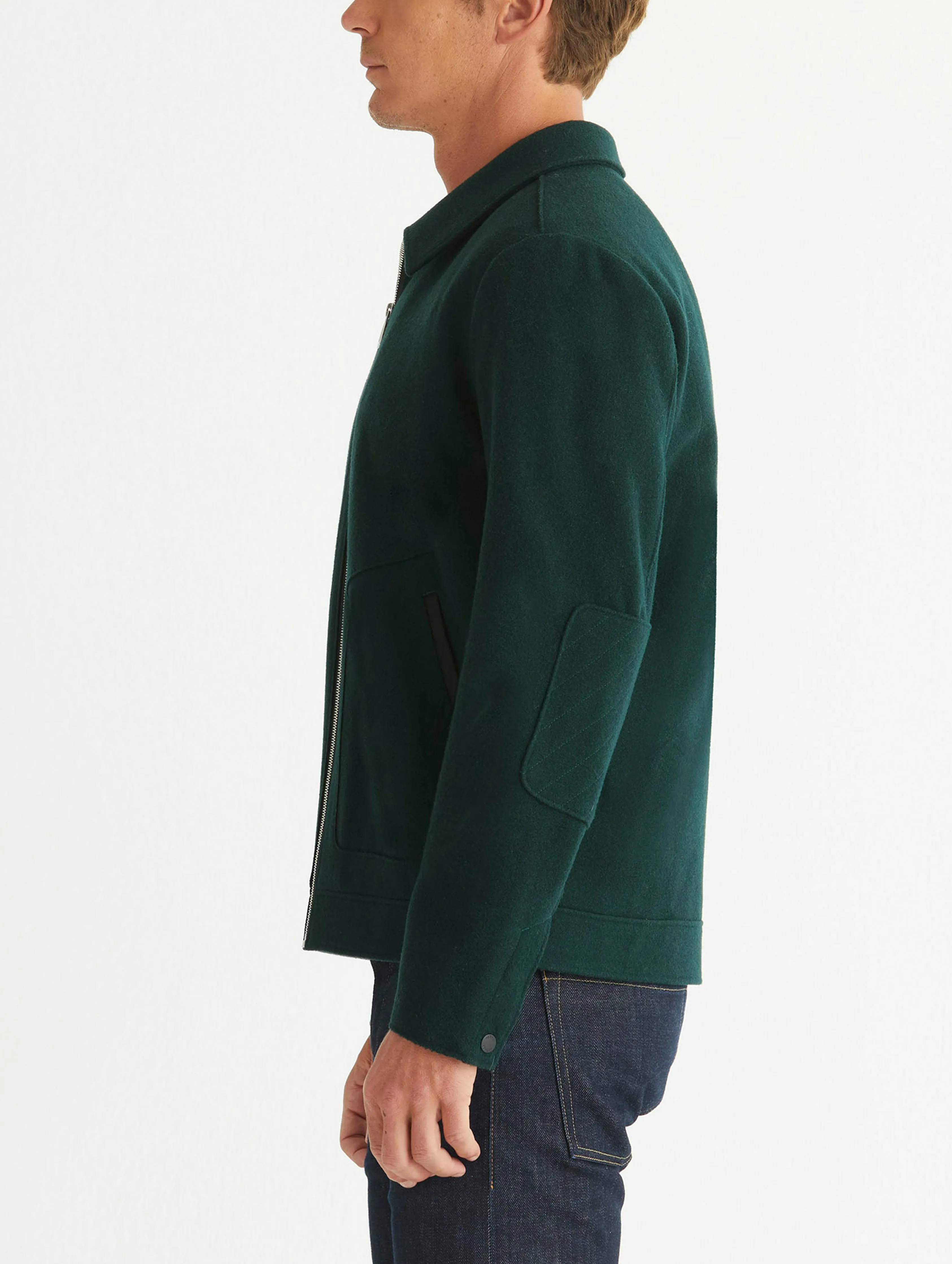 Monza Jacket - Scarab Green