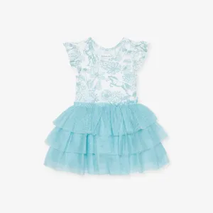 Posh Peanut Ruffled Cap Sleeve Tulle Dress - Charlotte Anne