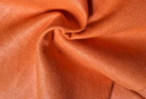 Saffron Plain DT Dyed Cotton Fabric