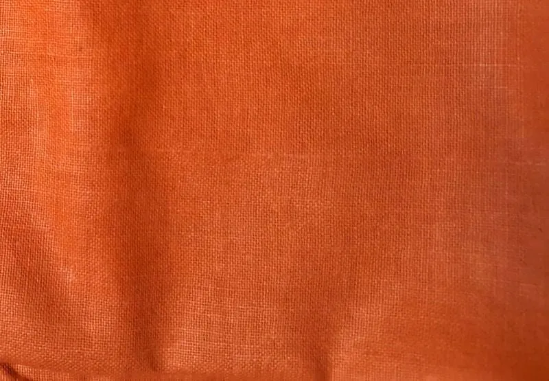 Saffron Plain DT Dyed Cotton Fabric