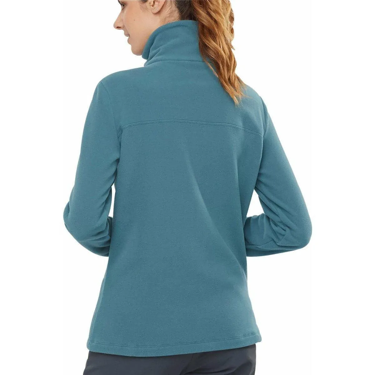 Salomon Essential Cozy Womens Fleece Jacket - Blue