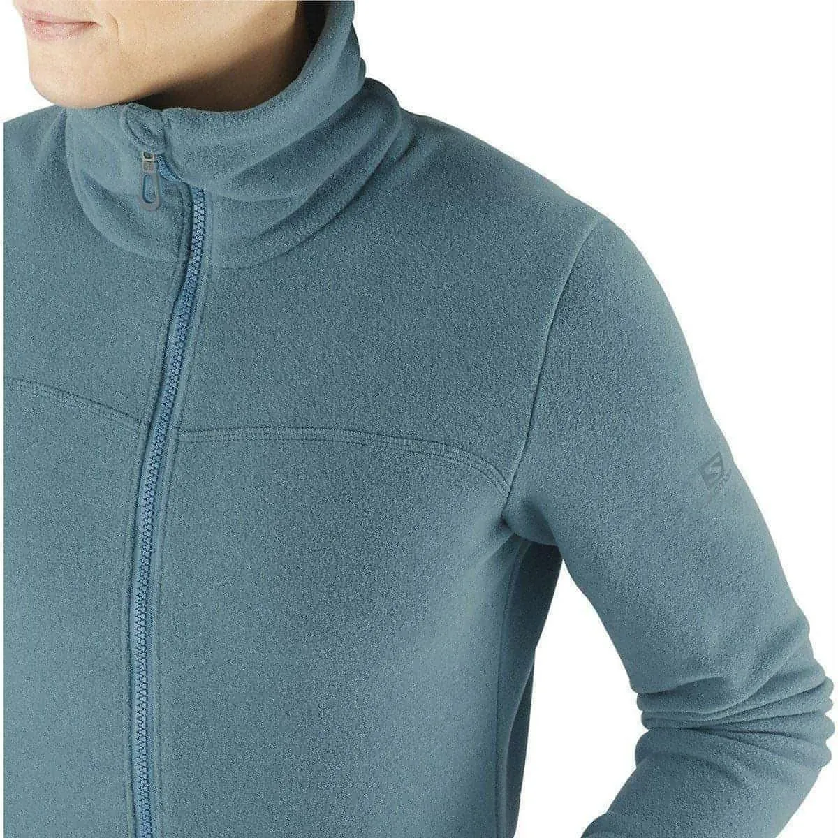 Salomon Essential Cozy Womens Fleece Jacket - Blue