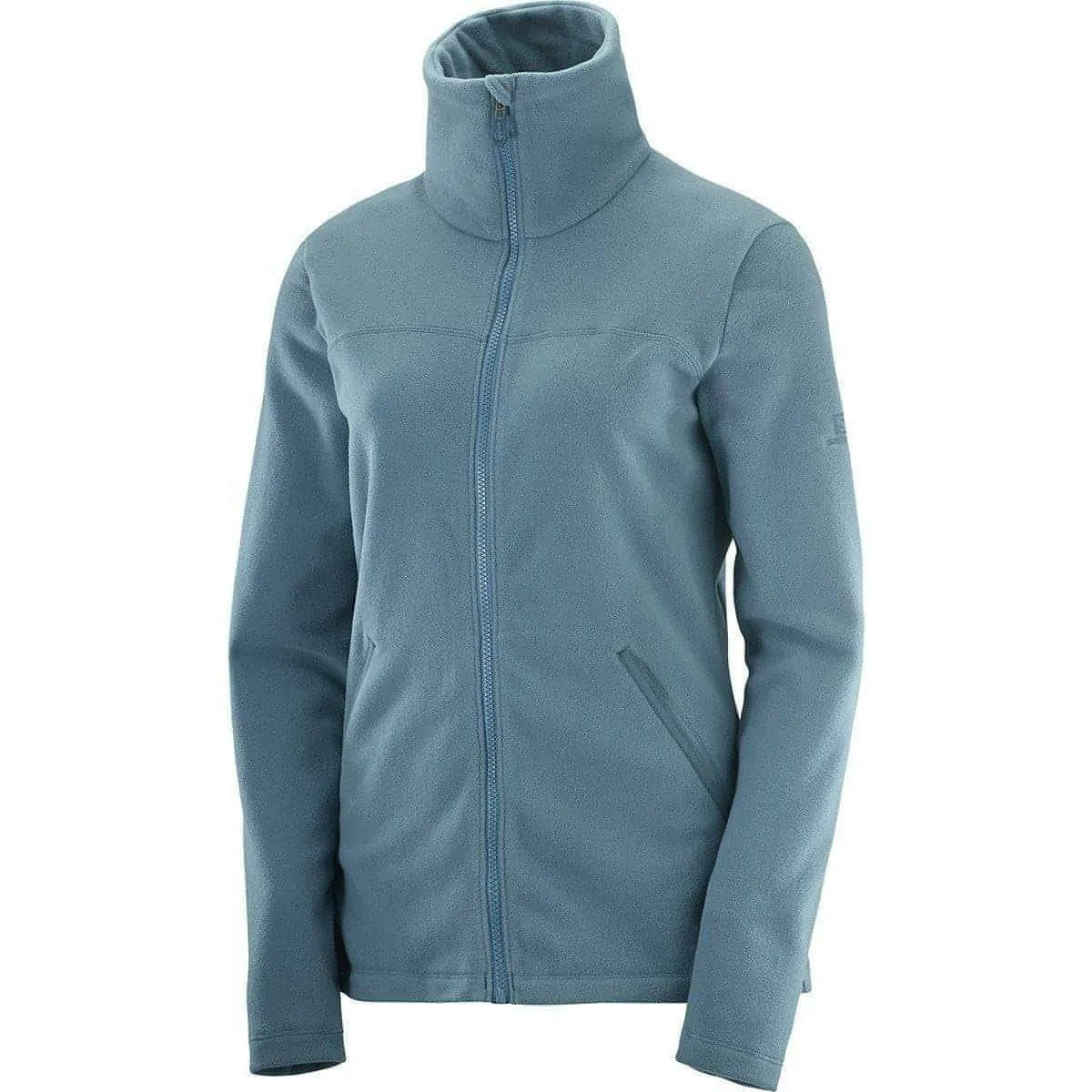 Salomon Essential Cozy Womens Fleece Jacket - Blue