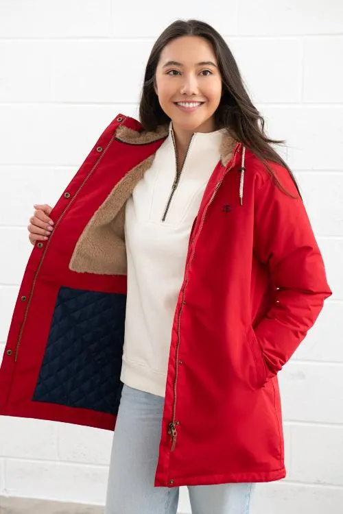 Scarlet Ladies Coat