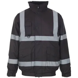 Security Bomber Jacket with Hi Vis Tapes