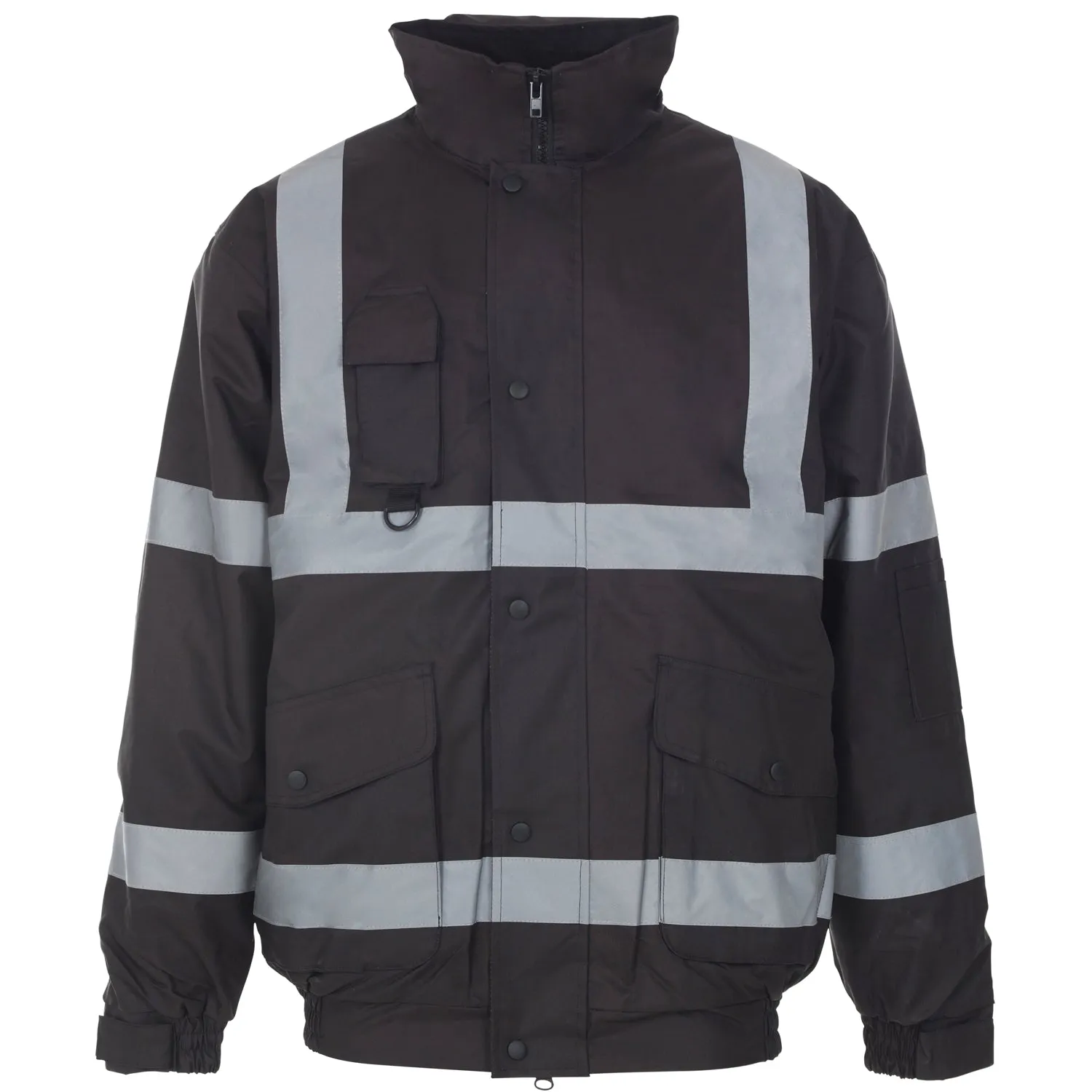 Security Bomber Jacket with Hi Vis Tapes